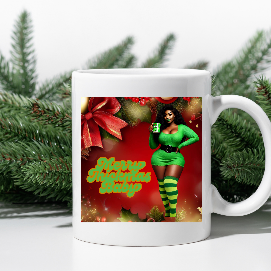 Christmas Mug 7: Merry Thickmas Baby